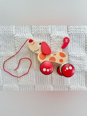 Hape Pepe Pull Along Puppy Toy
